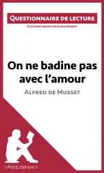 On ne badine pas avec l'amour