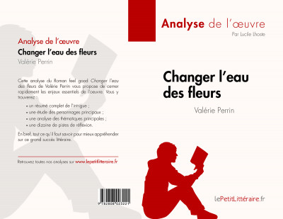 Analyse du livre :  Changer l'eau des fleurs
